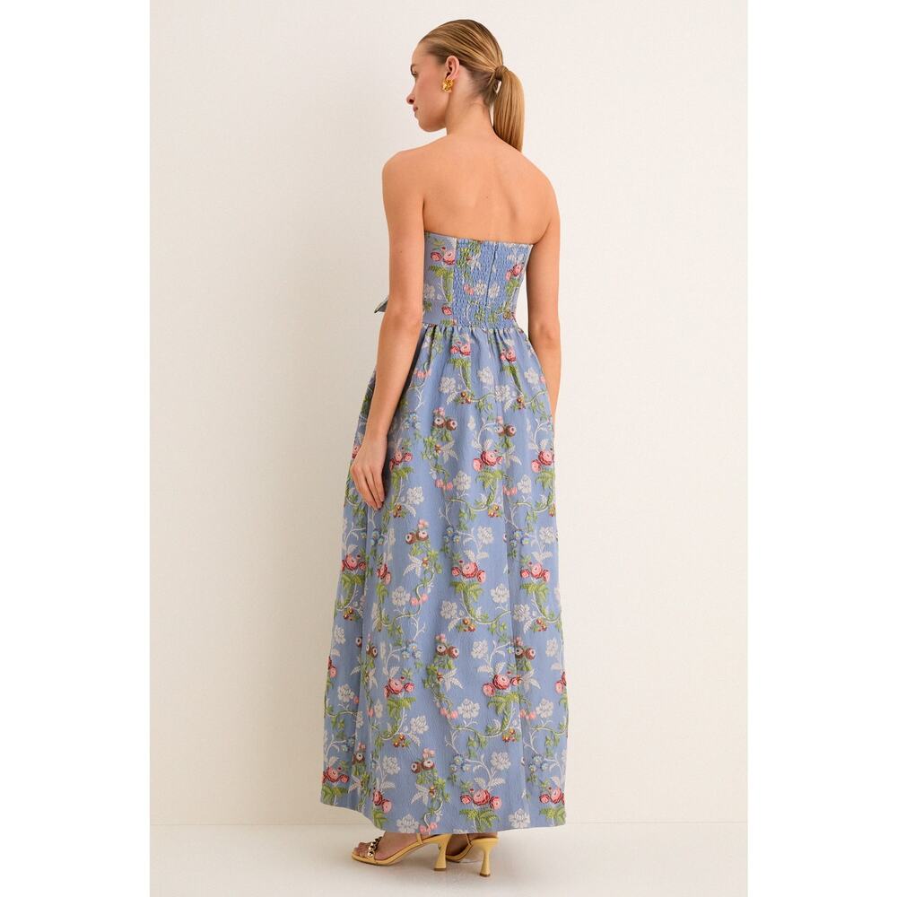 Tuckernuck Trellis Bloom Jacquard Kathleen Gown NWT - Picture 3 of 7